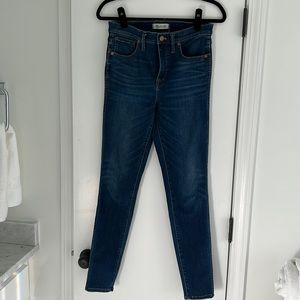 Madewell 10” high-rise skinny jeans